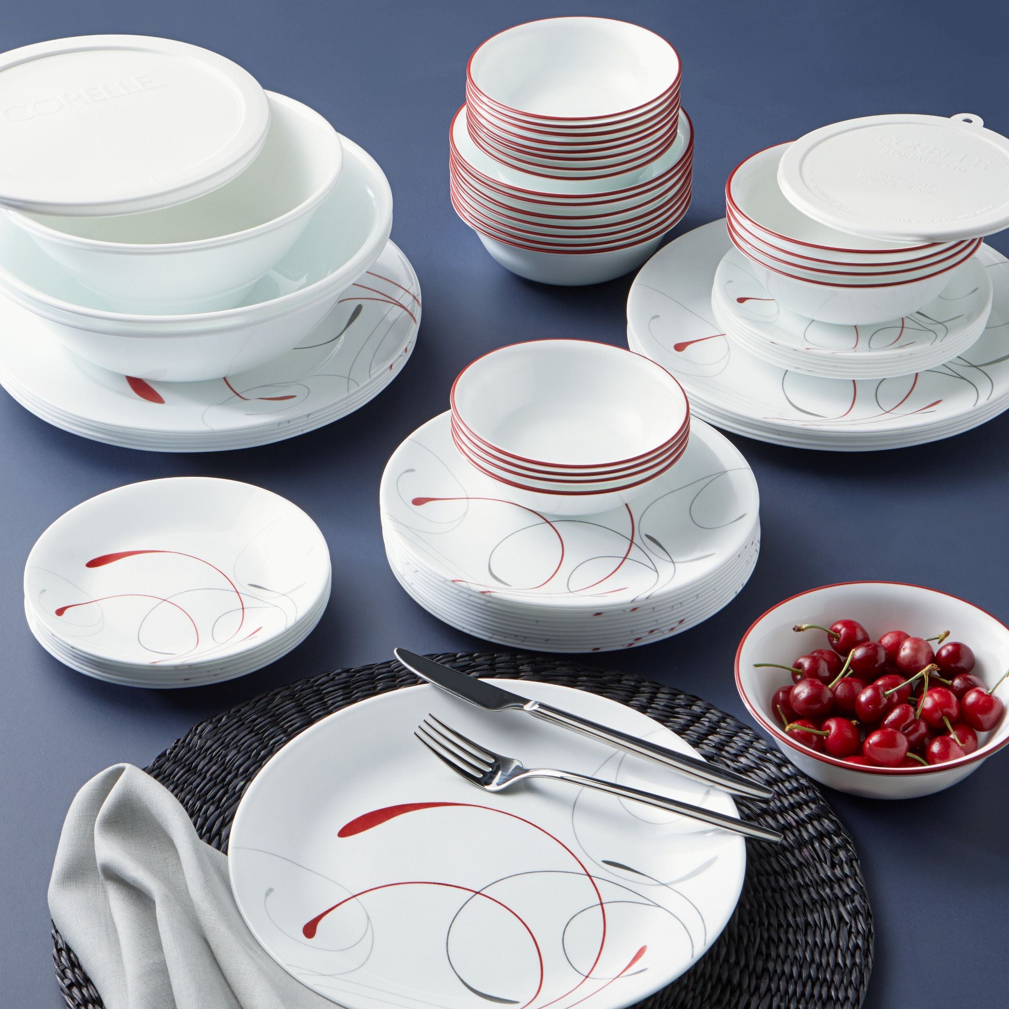 Corelle® Classic Splendor 78-piece Dinnerware Set. Service for 12 - Image 2