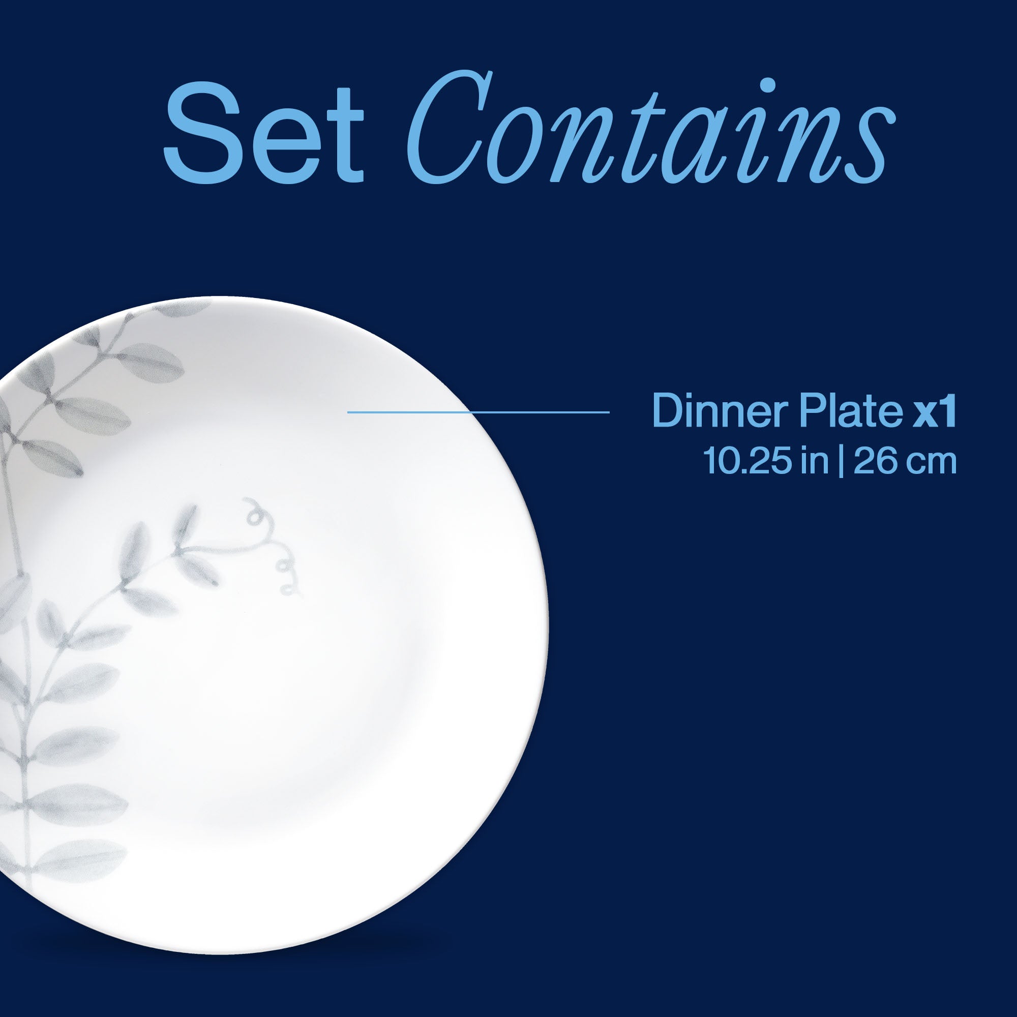 Corelle® Flowing Fern 10.25 Dinner Plate - Image 3