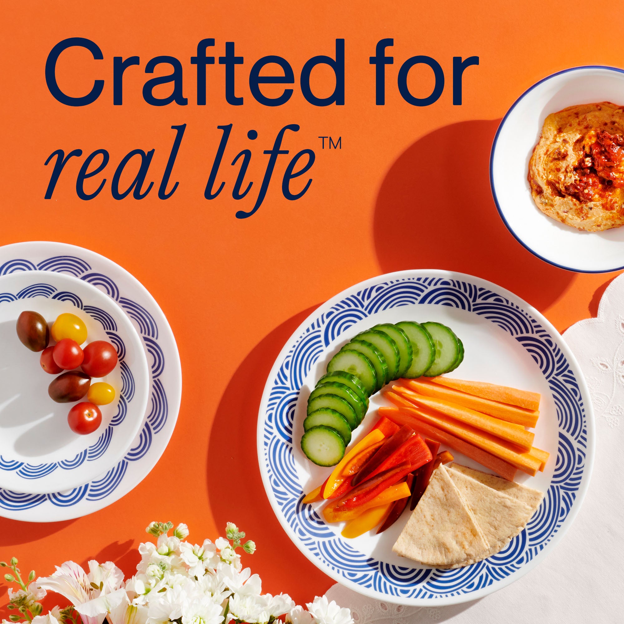 Corelle® Rolling Waves 12-piece Dinnerware Set. Service for 4 - Image 7