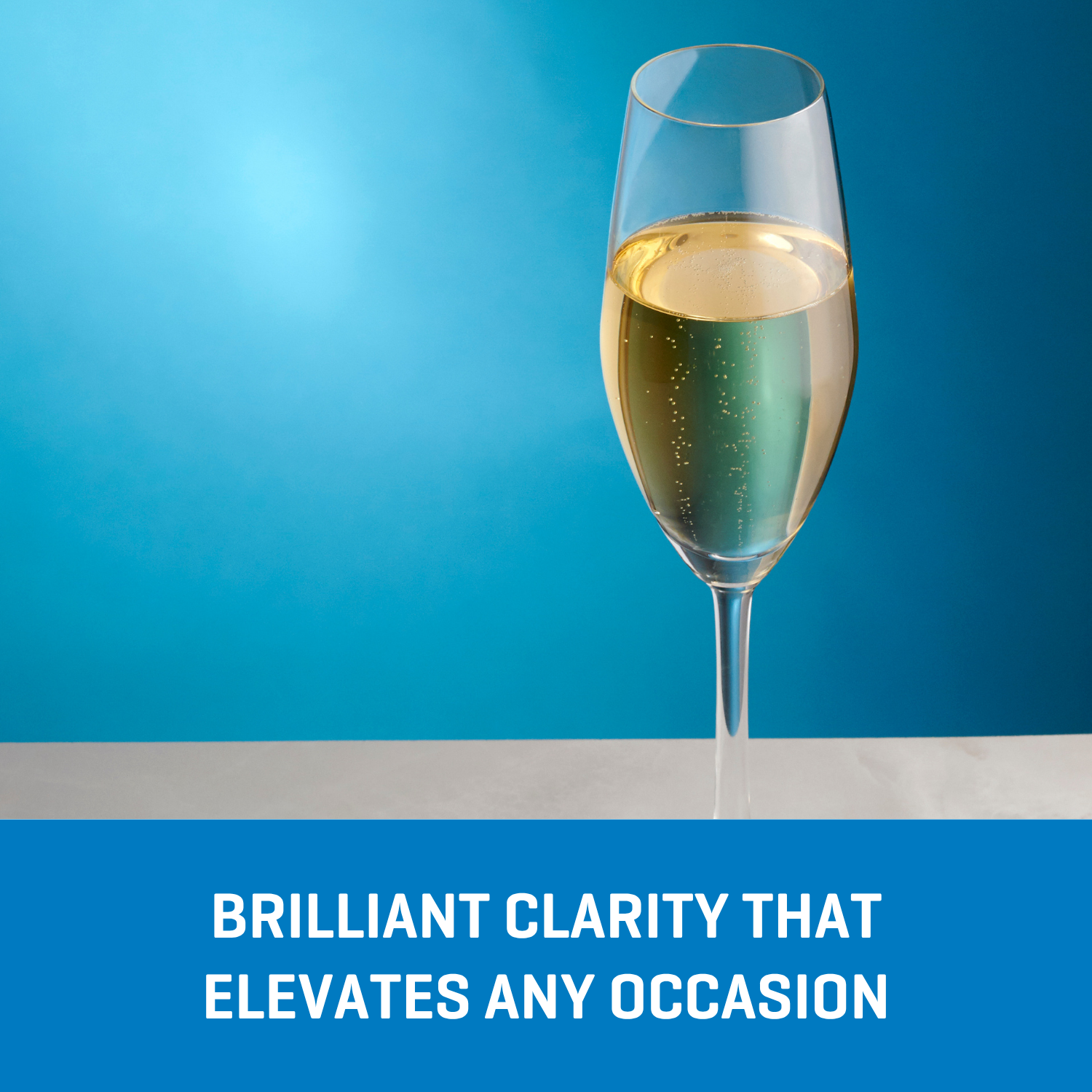 Ocean Glass Sondria Champagne Flute Glasses (4-pieces). 7.25-ounce. Dishwasher Safe - Image 6