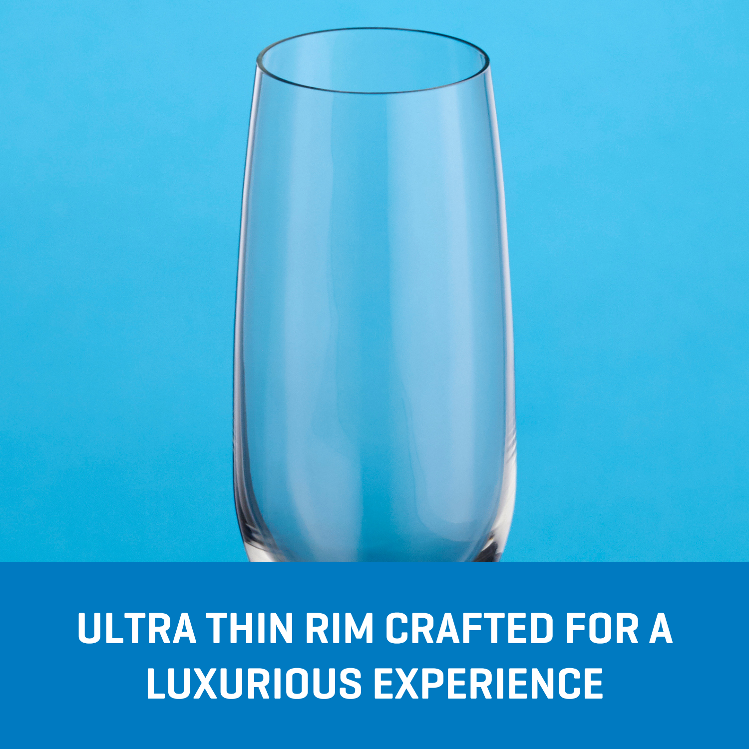 Ocean Glass Matera Champagne Flutes (4-Pieces). 7-ounce. dishwasher safe - Image 6