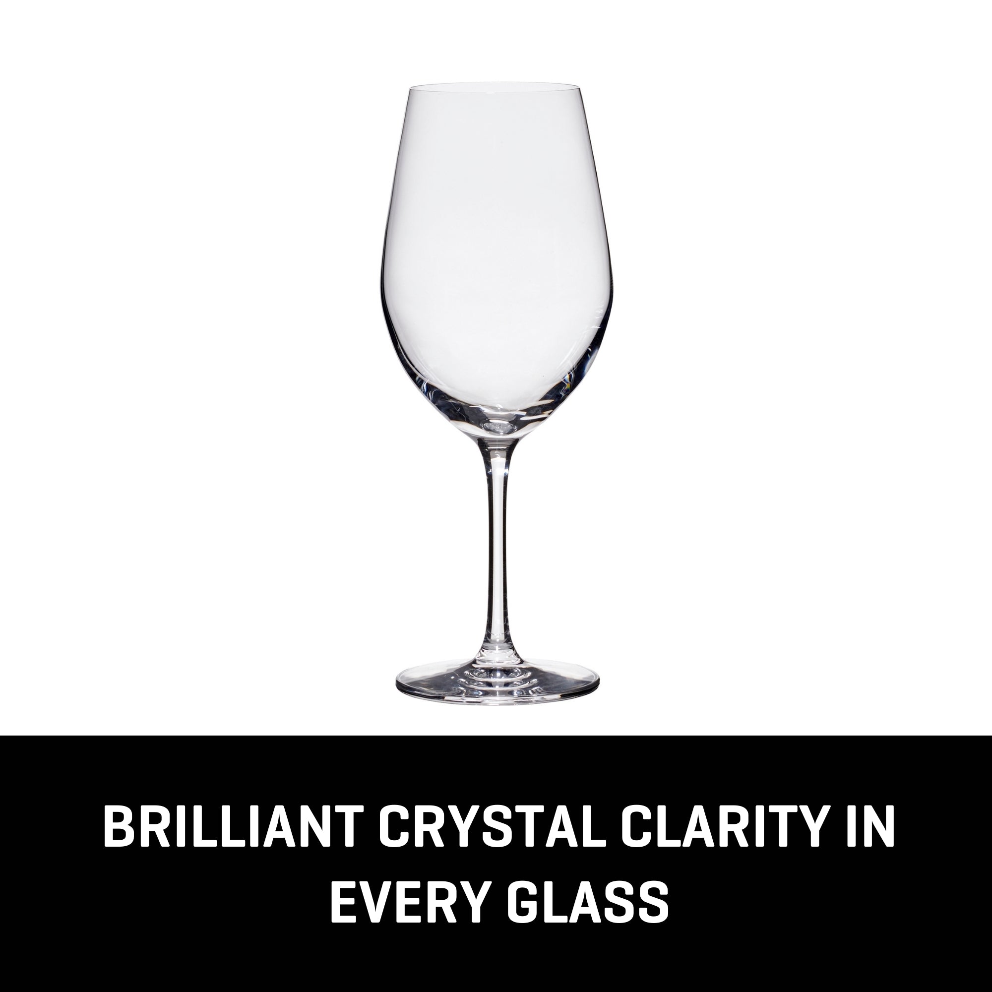 Lucaris Tokyo Temptation Cabernet Glasses (4-Pieces). 16-ounce. Dishwasher Safe. Lead-free Crystalline - Image 4