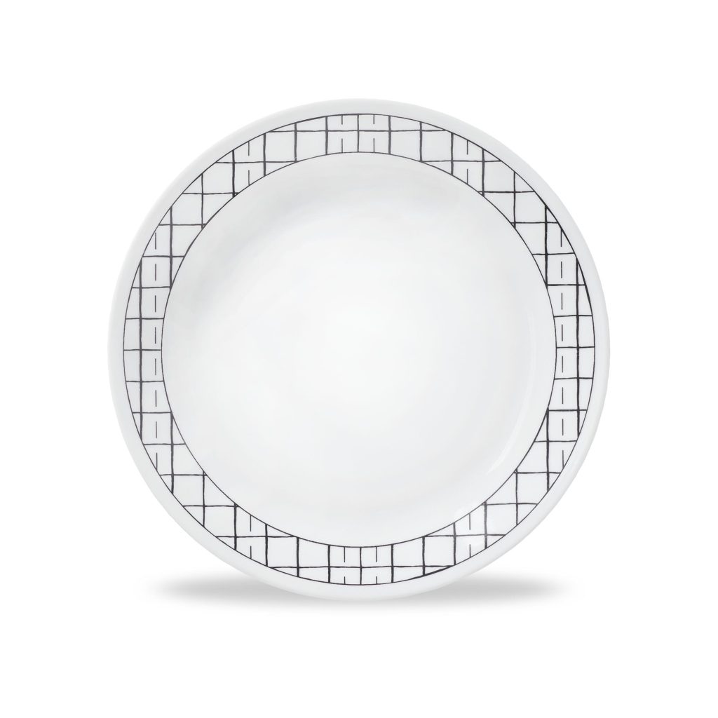 Corelle® Delicate Grid 8.5 Lunch Plate. 6-pack