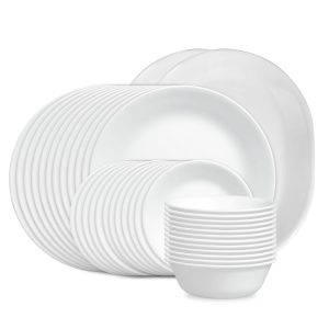 Corelle® Winter Frost White 38-piece Dinnerware Set. Service for 12