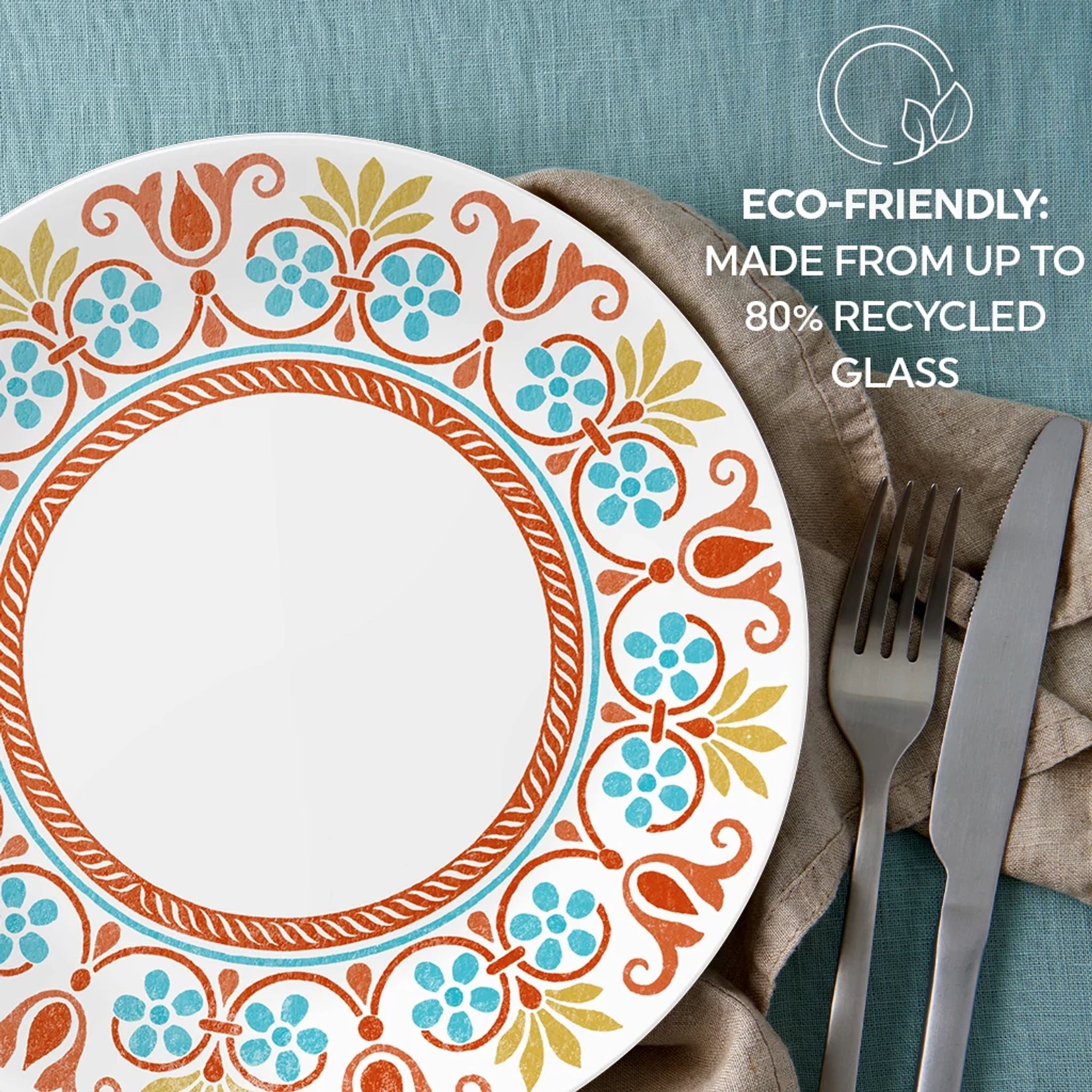Corelle® Global Collection Terracotta Dreams 18-piece Dinnerware Set. Service for 6 - Image 8