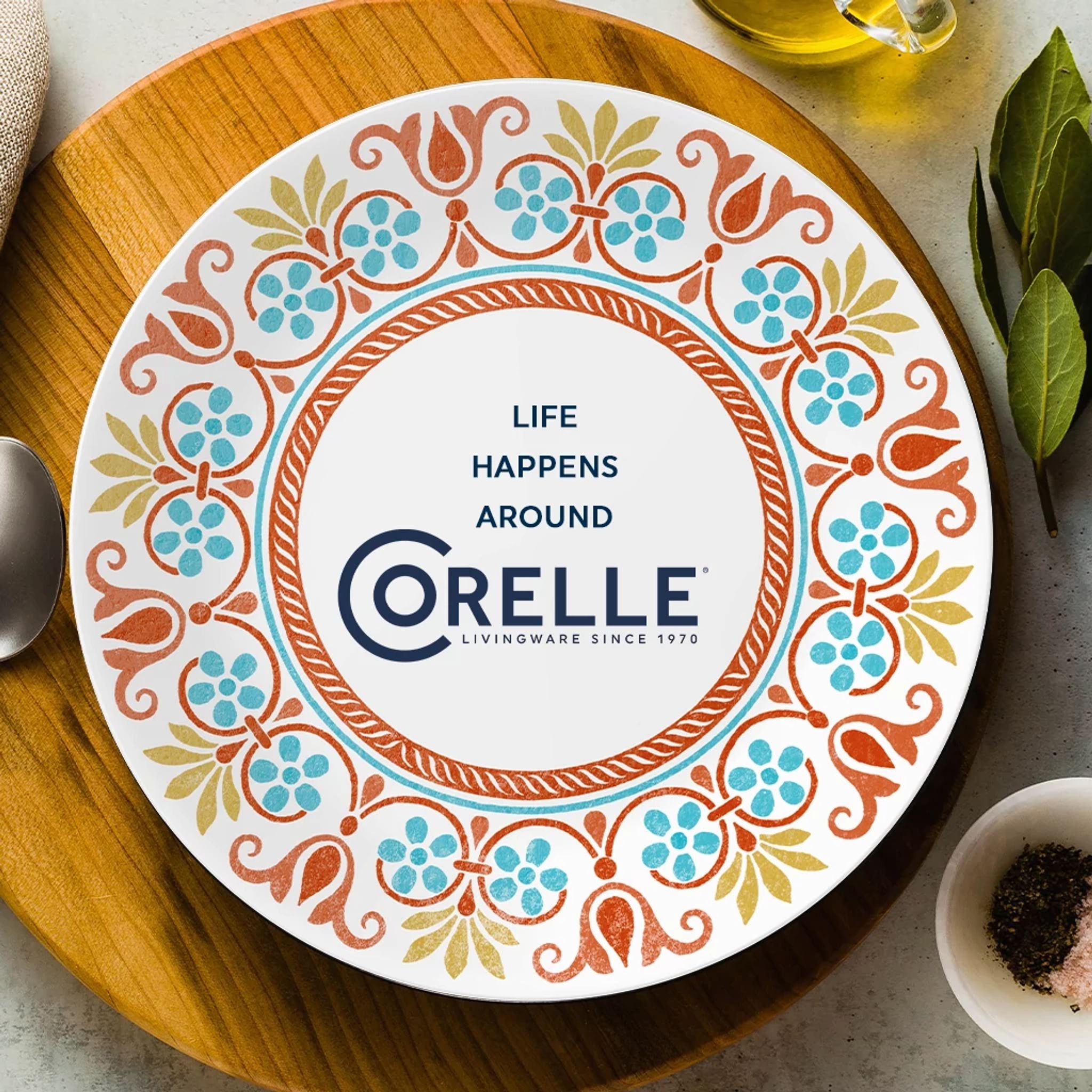 Corelle® Global Collection Terracotta Dreams 12-piece Dinnerware Set. Service for 4 - Image 7