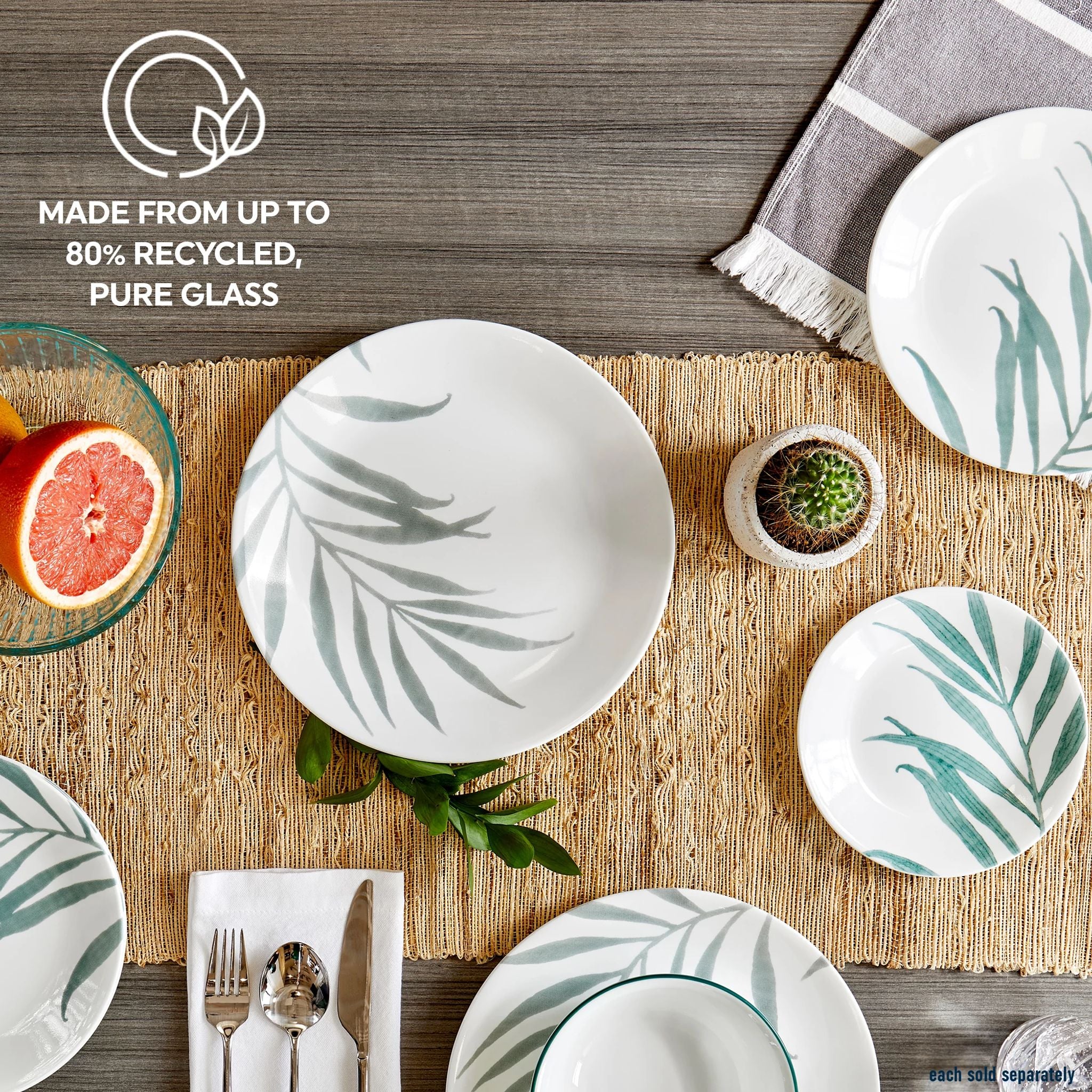 Corelle® Solar Print 6.75 Appetizer Plate. EXCLUSIVE - Image 5