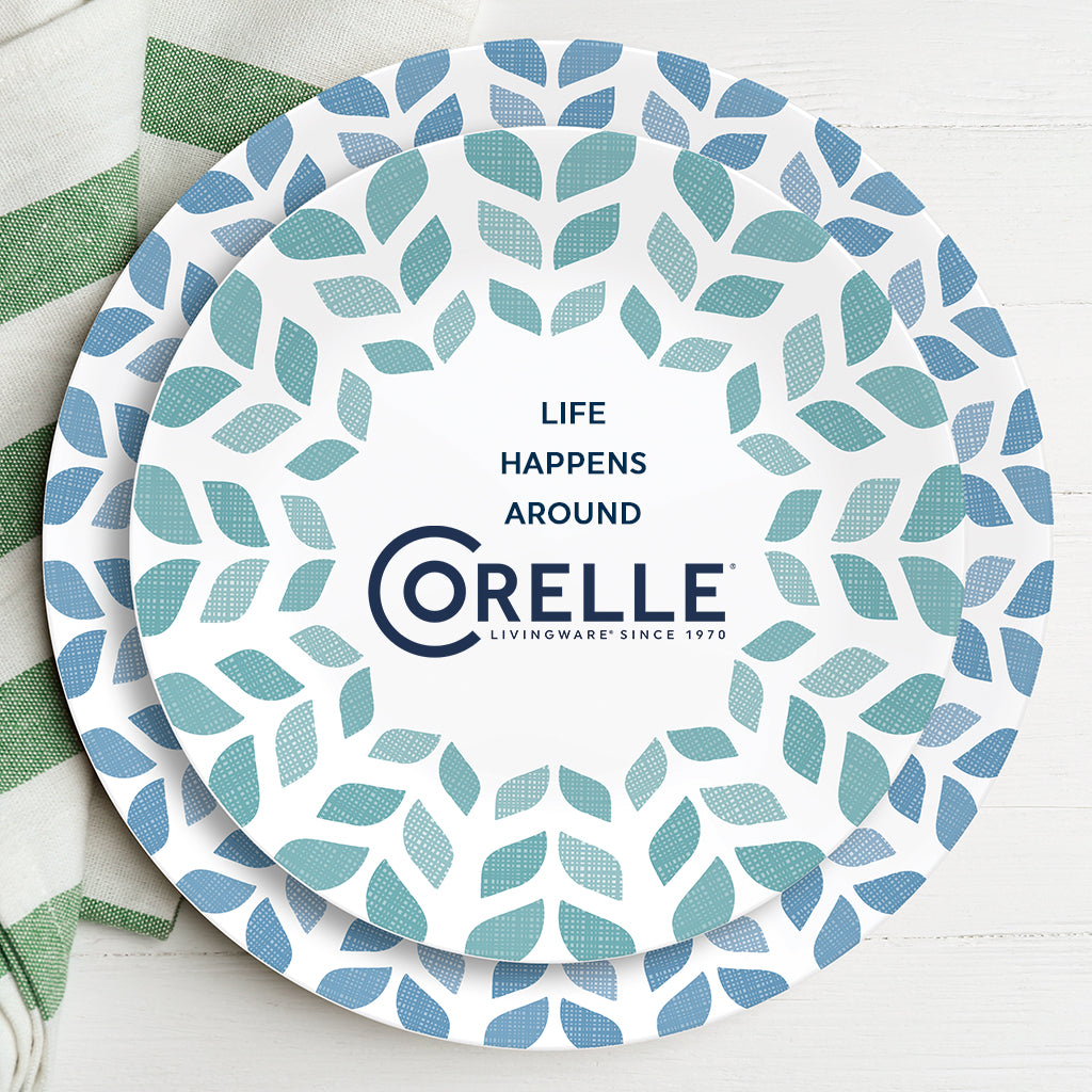 Corelle® Global Collection Northern Pines 12-piece Dinnerware Set. Service for 4 - Image 7