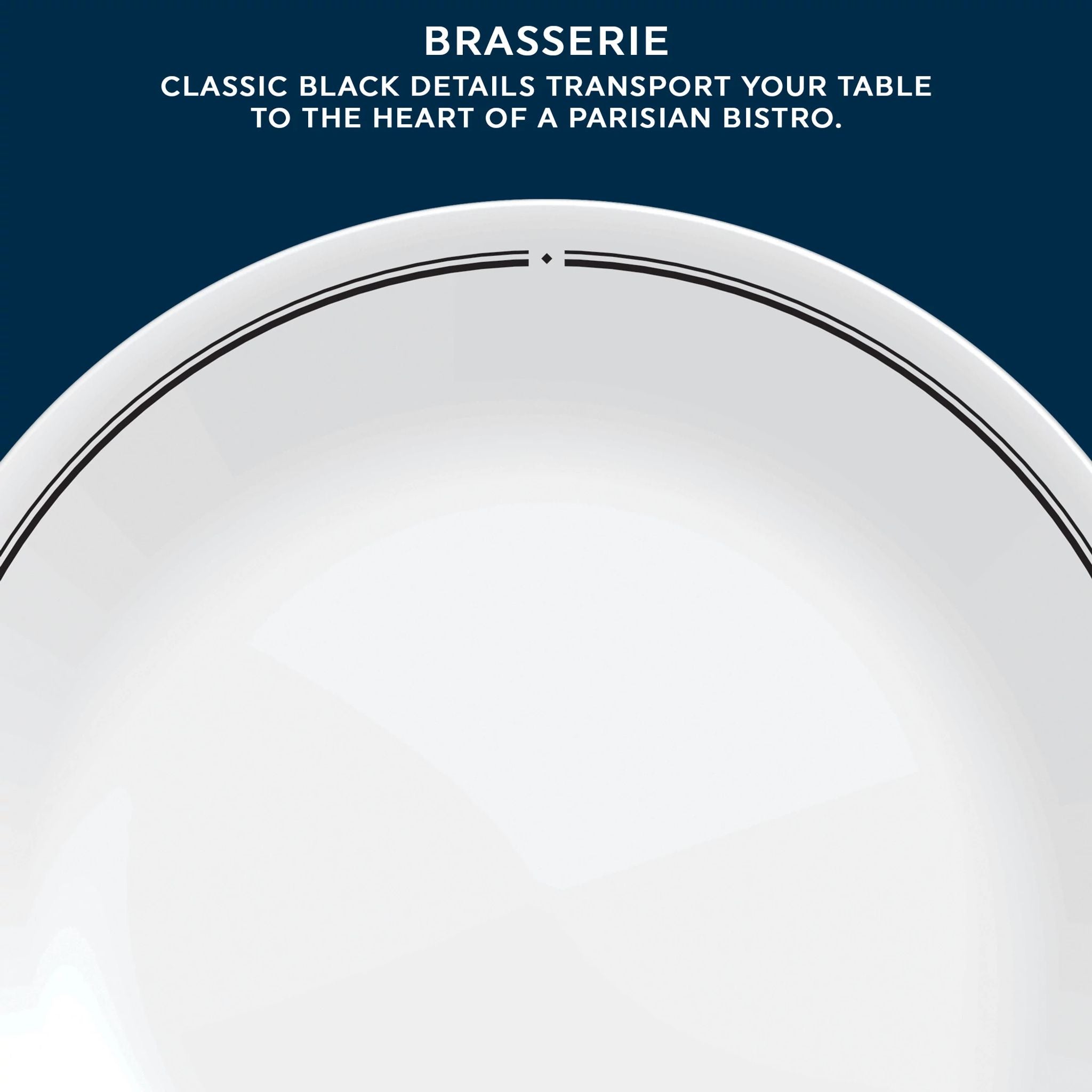 Corelle® Brasserie 8.5 Salad Plate. 6-pack - Image 5