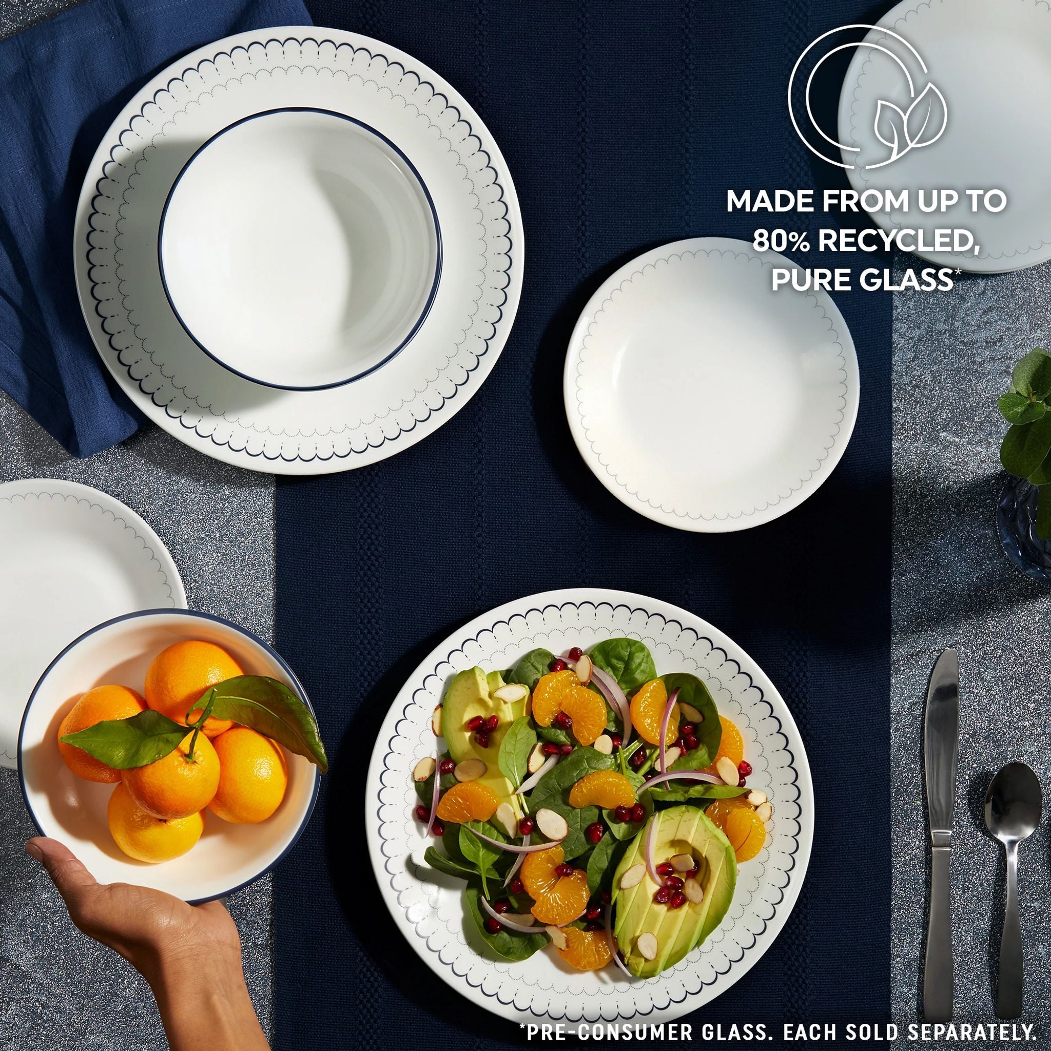 Corelle® Caspian Lace 10.25 Dinner Plates. 6-pack - Image 5