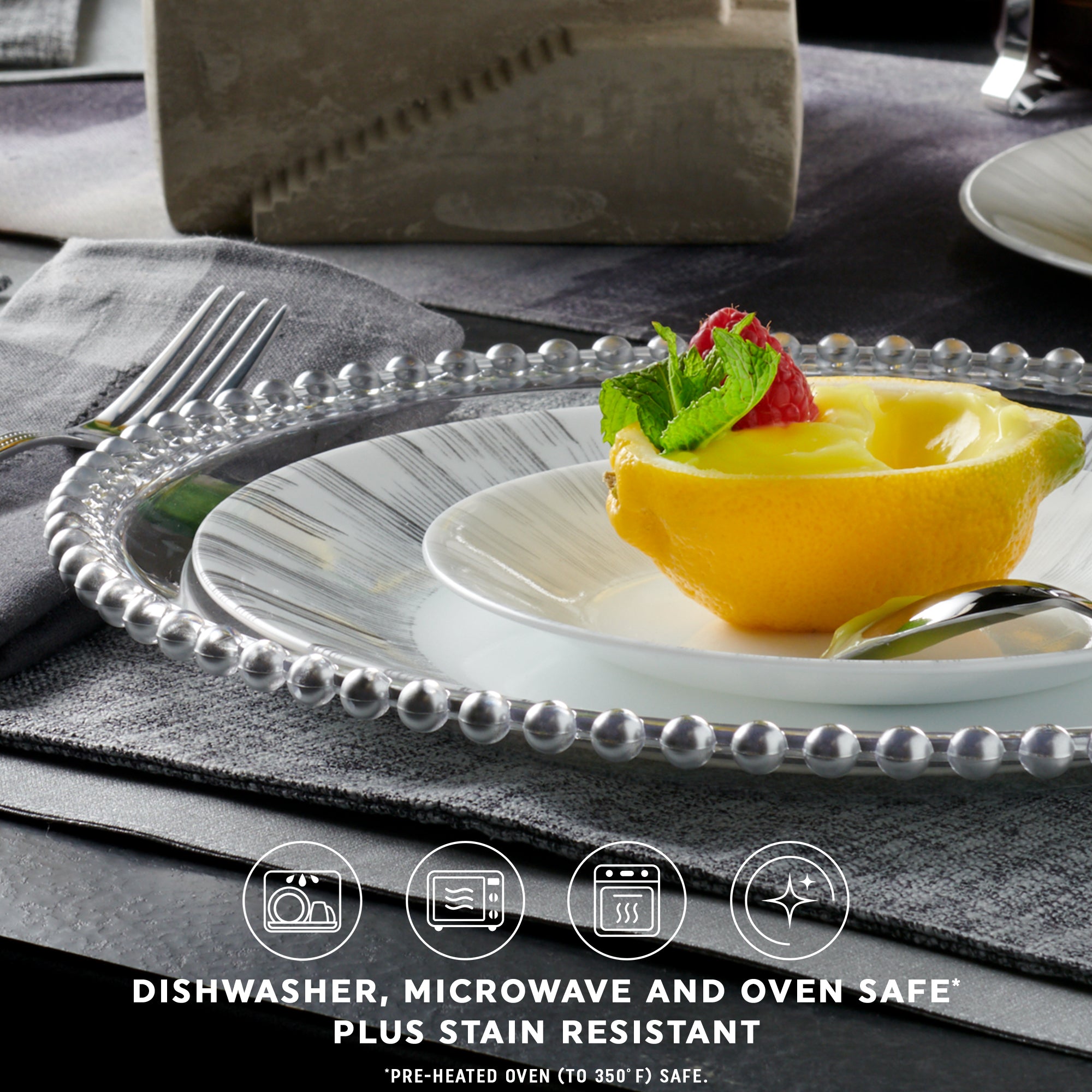 Corelle® Arica 18-piece Dinnerware Set. Service for 6 - Image 4