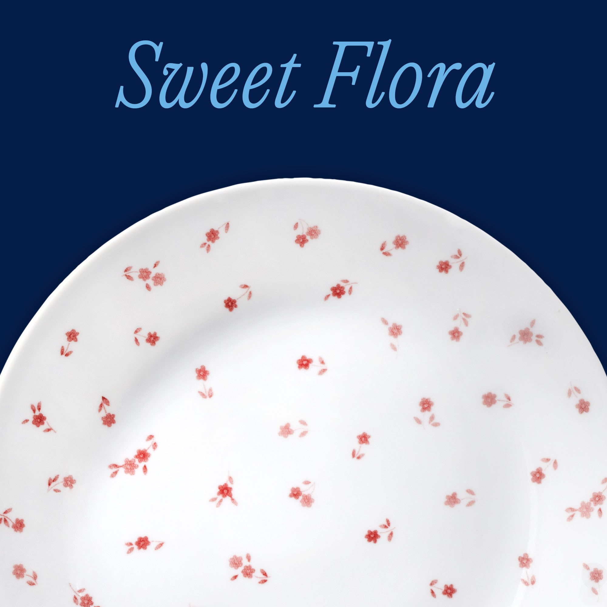Corelle® Sweet Flora 8.5 Lunch Plate. 6-pack - Image 2