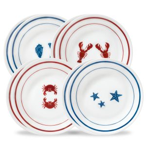 Corelle® Rockland Harbor 6.75 Appetizer Plate. 8-pack